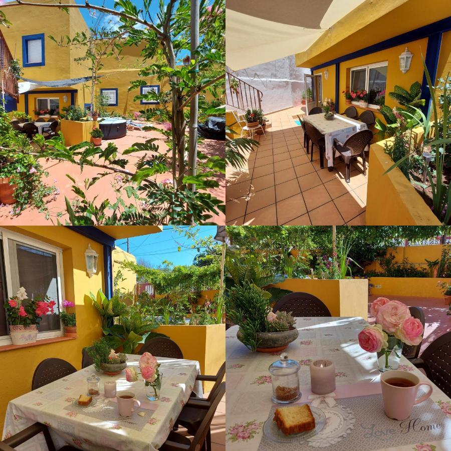 Casa Maestro Lelo - Acogedora Casa Rural Canaria Con Patios Y Jardines De Flores Las Palmas de Gran Canaria Eksteriør bilde