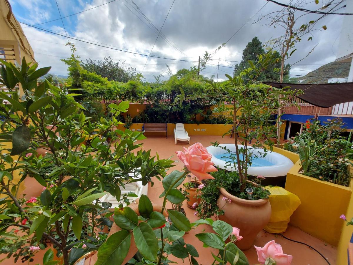 Casa Maestro Lelo - Acogedora Casa Rural Canaria Con Patios Y Jardines De Flores Las Palmas de Gran Canaria Eksteriør bilde